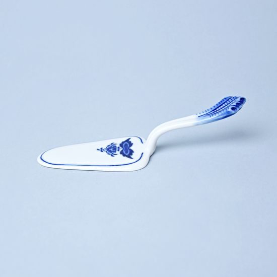 Lopatka na dort 18 cm porcelánová, Cibulák, originální z Dubí