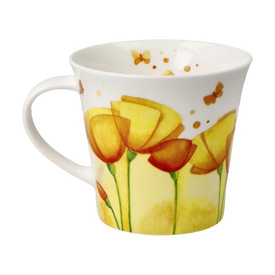 Cup Sunshine 350ml, fine bone china, Goebel
