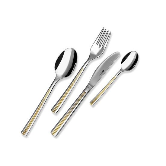 Julie gold: Cutlery set 24 pcs., Toner cutlery