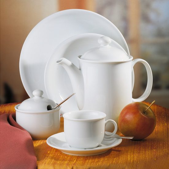 Sugar bowl 0,25 l, Compact 00007, Seltmann Porcelain