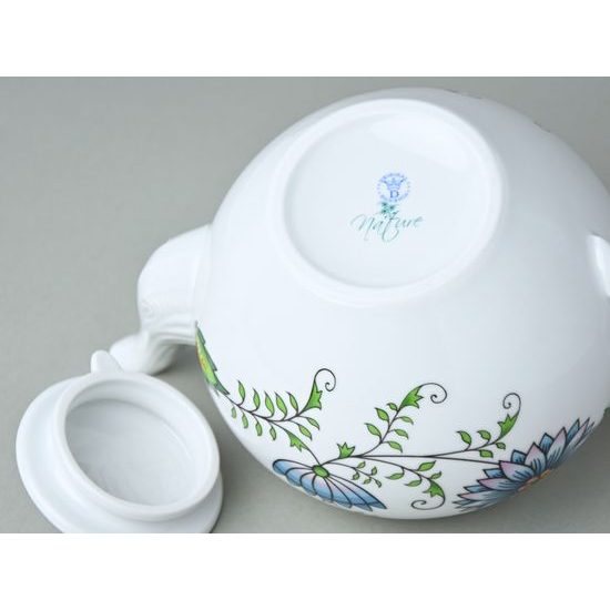 Tea pot 1,20 l, COLOURED ONION PATTERN