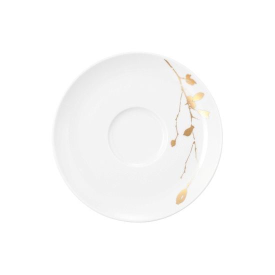 Liberty 65238: Podšálek univerzální 16,5 cm, porcelán Seltmann, Golden Rose Hip