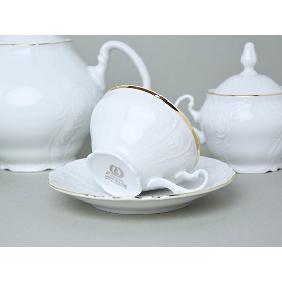Tea pot 1,2 l, Thun 1794, karlovarský porcelán, BERNADOTTE gold