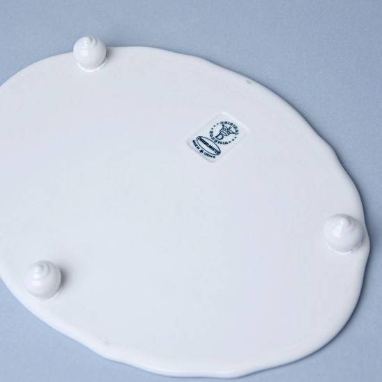 Board oval footed 24,5 cm, Original Blue Onion Pattern