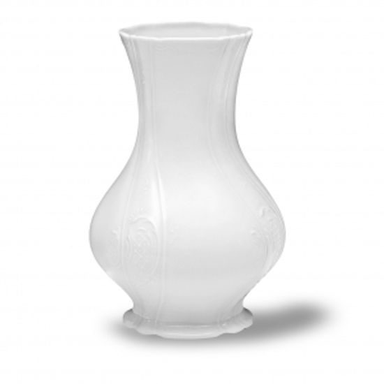 Vase 23 cm, Thun 1794 Carlsbad porcelain, BERNADOTTE white