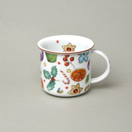 Mug Tina middle 240 ml, Christmas goodies, Český porcelán a.s.