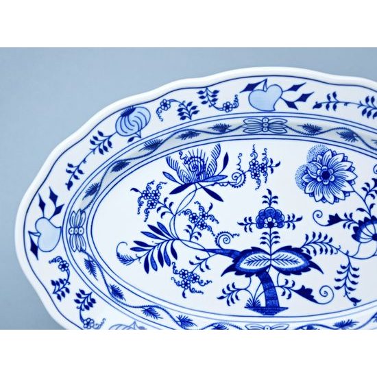 Oval dish 39 cm, Original Blue Onion Pattern