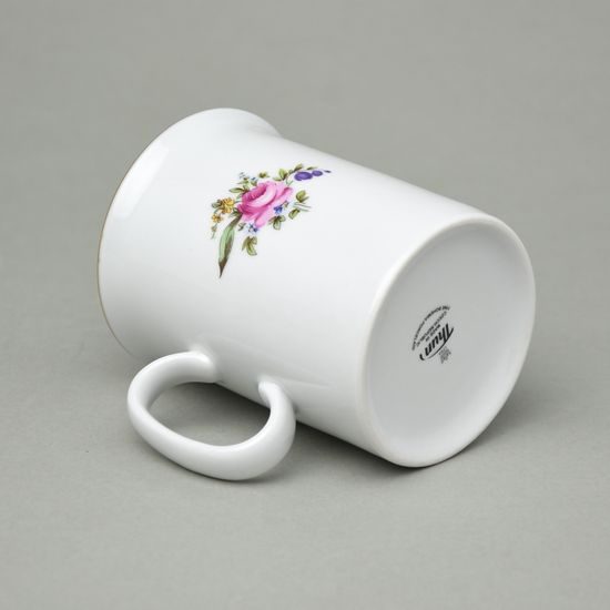 Mug Brita 240 ml, Thun 1794, karlovarský porcelán, meissen rose