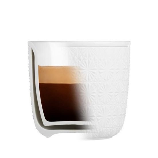 Cup 140 ml coffee / tea, Stone, Benedikt dvoustěnka