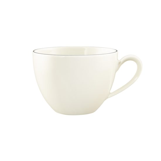 Šálek kávový 270 ml, Savona fine diamond se šedou linkou, porcelán Seltmann