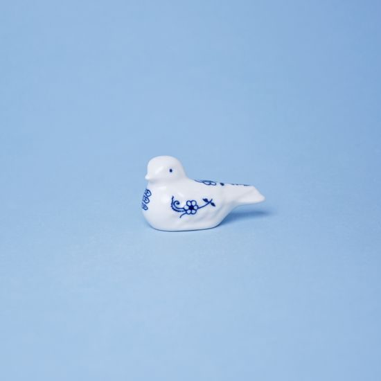 Blue Onion: Small bird No 2, 6,5 x 3,7 cm, Leander Loučky