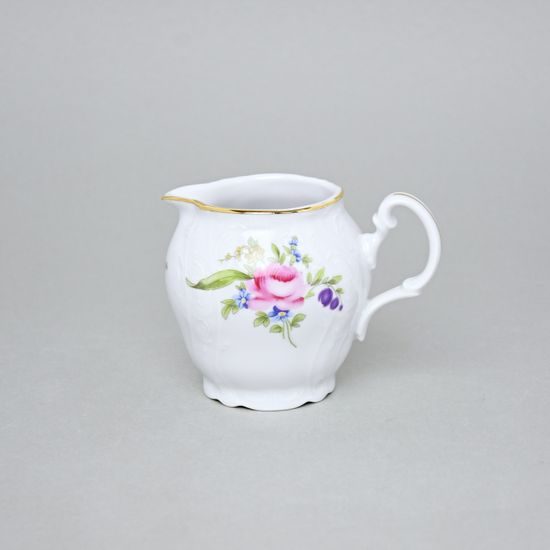 Creamer 250 ml, Thun 1794 Carlsbad porcelain, BERNADOTTE Meissen Rose