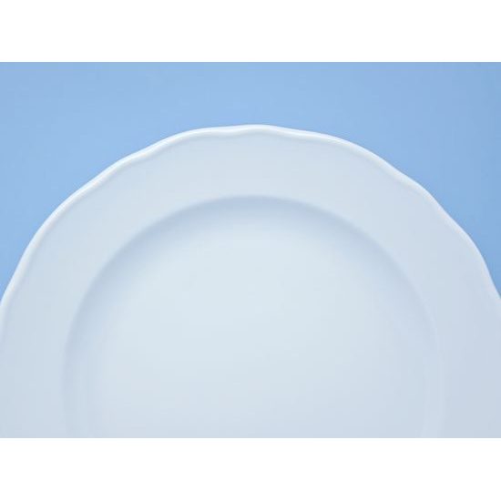 Plate flat 24 cm, White, Cesky porcelan a.s.