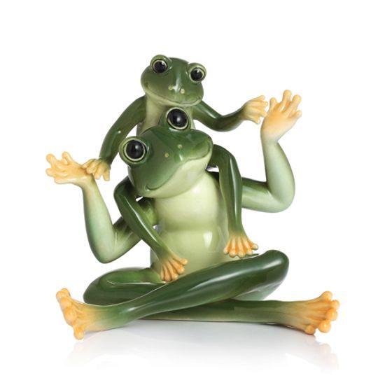 Žabák a syn 11,5 cm, Porcelán FRANZ