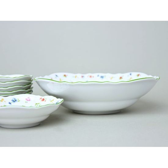 Kompotová sada pro 6 osob, Thun 1794, karlovarský porcelán, BERNADOTTE 7570a57