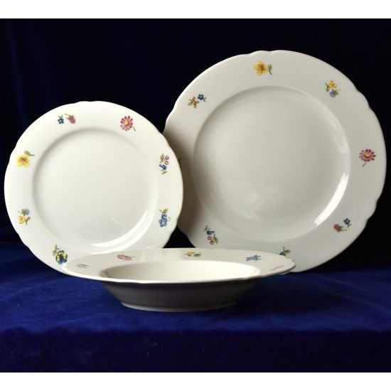 Plate set for 6 persons, Marie-Luise 44714, Seltmann Porcelain