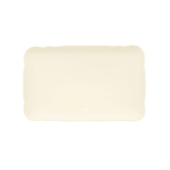 Butter platter 250 g, 20 x 12,5 cm, Marie-Luise ivory, Seltmann