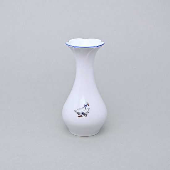 Vase - flower 16,5 cm, Český porcelán a.s., Goose