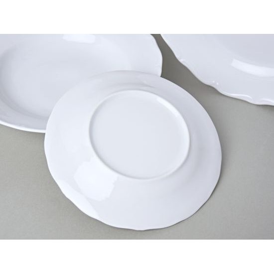 Verona white: Plate set big for 6 pers., G. Benedikt 1882