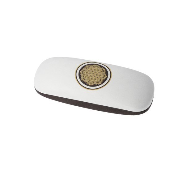 Spectacle Case Yin Yang white 16 / 6 / 4.5cm, synthetic fibers, Goebel