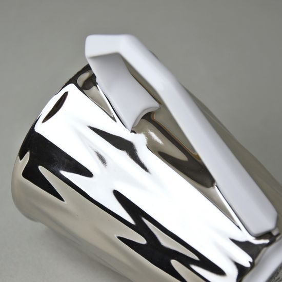 Mug 250 ml, Diamond Platinum, Goldfinger porcelain