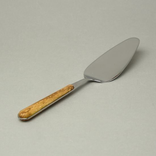 Lopatka na dort, BISTROT dřevěná textura, NEVA