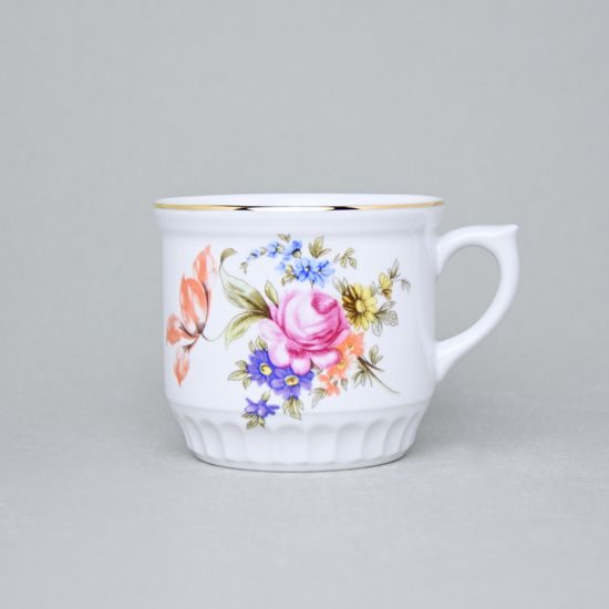 Hrnek Selský 0,42 l, míšeňská růže, Český porcelán a.s.