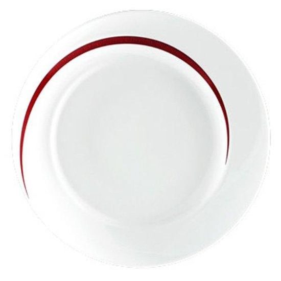 Plate flat round 28 cm, Paso Bossa Nova, Seltmann Porcelain