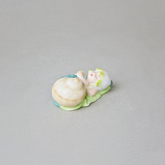 Snowflake 4,5 x 8,2 x 3,5 cm, Saxe, Porcelain Figures Duchcov