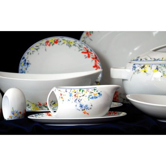 330286: Dining set for 6 persons, Thun 1794 Carlsbad porcelain, Loos