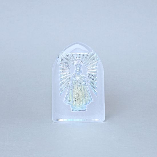 Paperweight/plaque JESUS, Glassworks Janov
