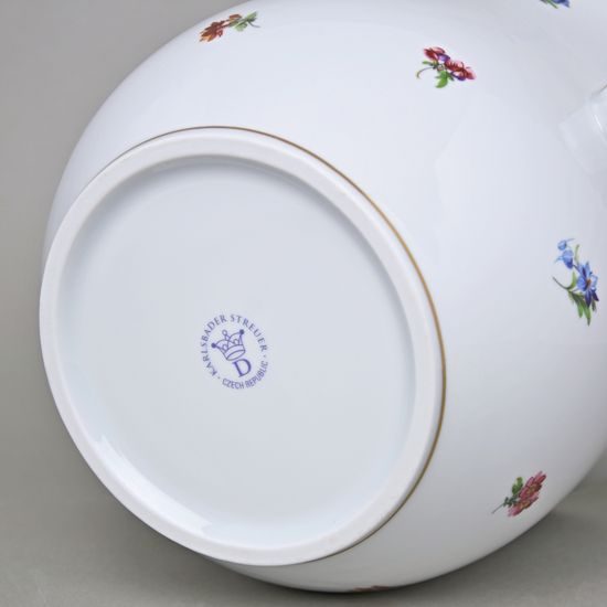 Flower pot with handles, diam. 22 cm, h.18 cm, Hazenka, Cesky porcelan a.s.