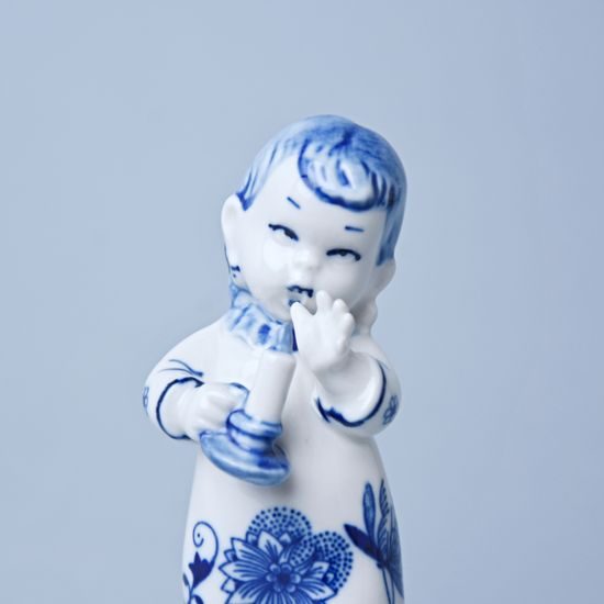 Děvčátko se svíčkou 14 cm, Cibulák, originální z Dubí