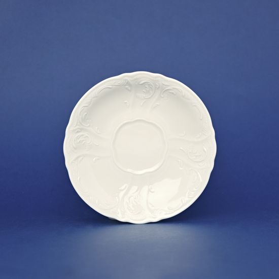 Saucer 16 cm, Thun 1794, karlovarský porcelán, BERNADOTTE ivory