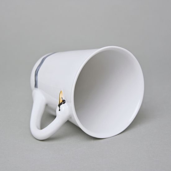 Mug Swan, 250 ml, Goldfinger porcelain
