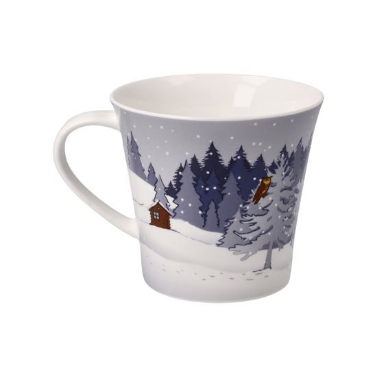 Mug 0,35 l Winter woods 13 / 10 / 9,5, fine bone china, Goebel