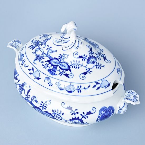 Lid for 3,00 l soup tureen, Original Blue onion pattern