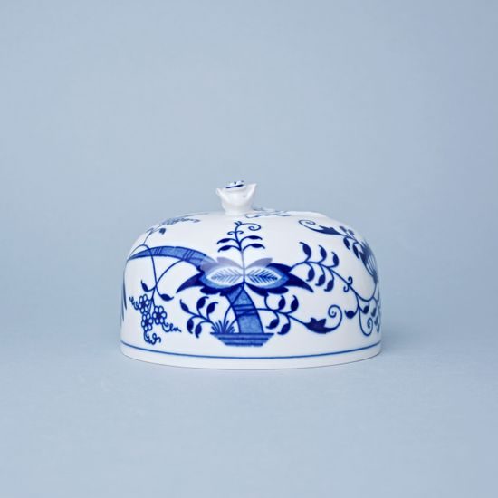 Cheese box round (upper part) 13 cm, Original Blue Onion Pattern
