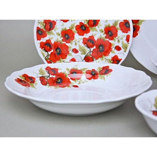 Diding Set with bowls for 6 people, Poppy, Český porcelán a.s.