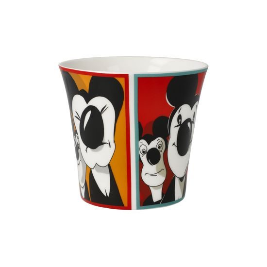 Cup Colourful mouse 350ml, Fine Bone China, J. Häfner, Goebel