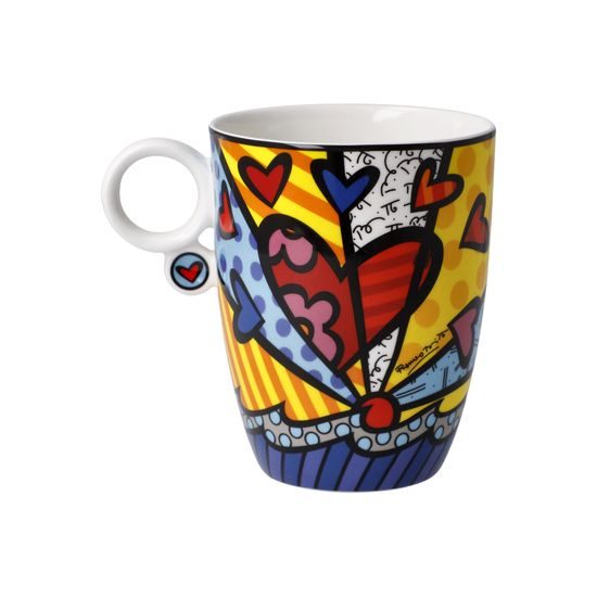 Mug Romero Britto - A New Day, 0,4 l, Fine Bone China, Goebel