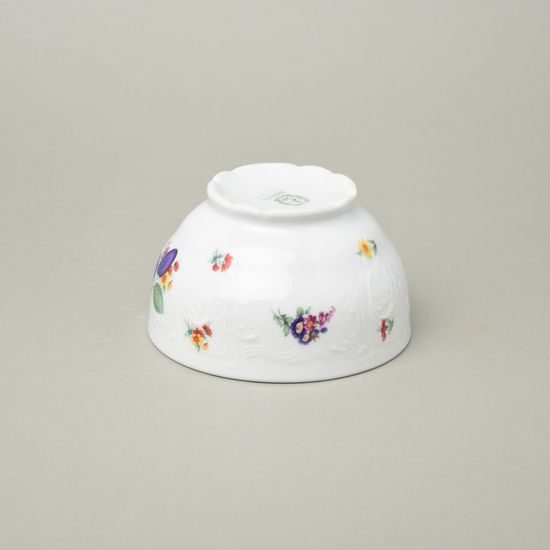Rice bowl 13 cm, Thun 1794 Carlsbad porcelain, BERNADOTTE plums and flowers