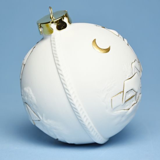 Christmas Ball Decoration - Regensburg, 7,5 cm, Unterweissbacher, Seltmann Porcelain