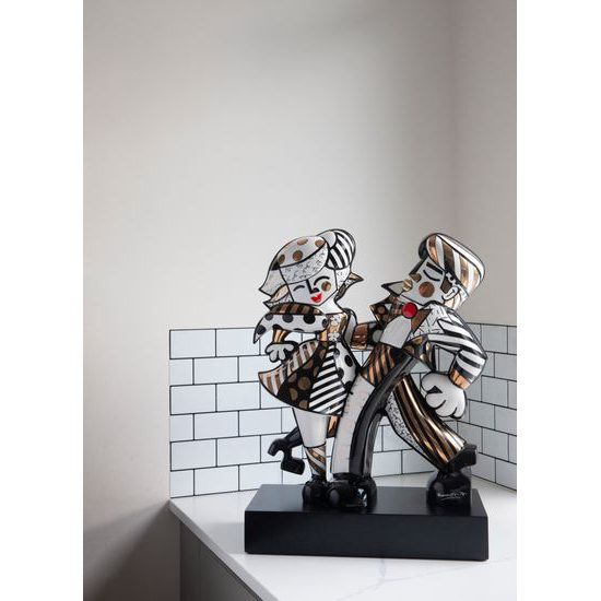 Figurka Golden Swing 34,5 / 17 / 47 cm, porcelán, R. Britto, Goebel