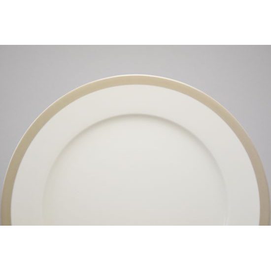 Nina Ivory 29423GT: Dinner Plate 27 cm, Thun 1794, Carlsbad Porcelain