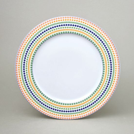 Opál 80110: Talíř mělký 25 cm, Thun 1794, karlovarský porcelán