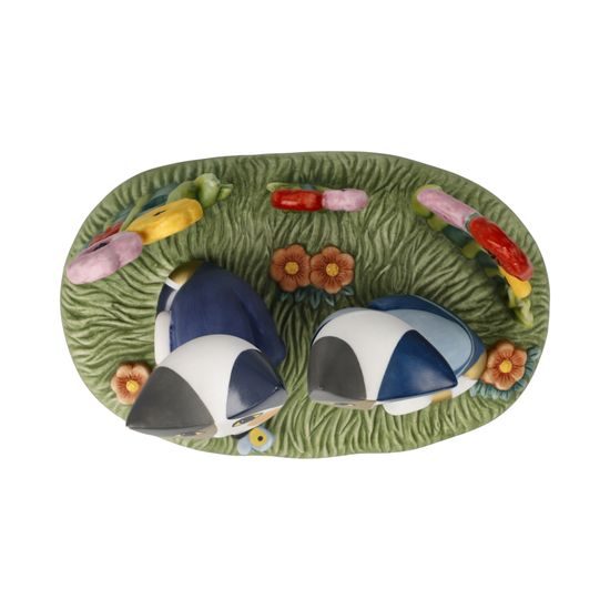 Cats Aura primaverile 16.5 / 10.5 / 13cm, biscuit china, Cats Goebel R. Wachtmeister