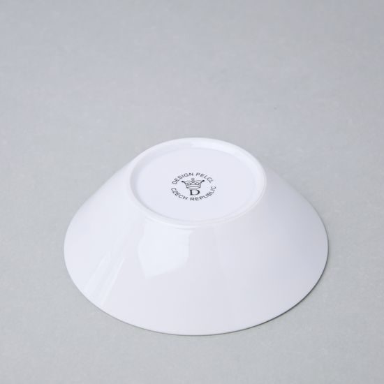 Bohemia White, Miska kompotová 0,2 l, 12,5 cm, design Pelcl, Český porcelán a.s.