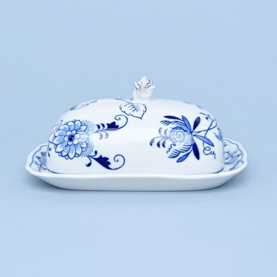 Butter dish - upper part 0,250 kg, Original Blue Onion Pattern, QII