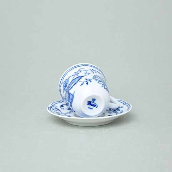 Cup Espresso 90 ml, Thun 1794, karlovarský porcelán, NATÁLIE Blue onion